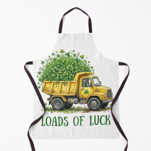 Item preview, Loads of Luck Dump Truck St. Patrick's Day designed and sold by raedattia.