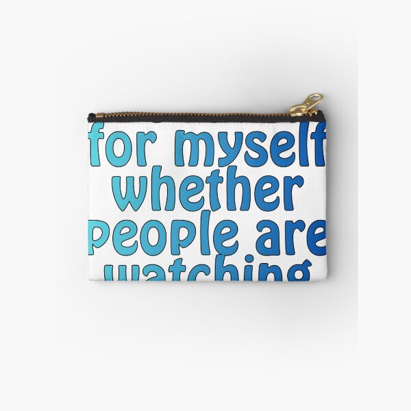 Item preview, I'll Show Up for Myself Whether People Are Watching or Not designed and sold by MissLotusStudio.
