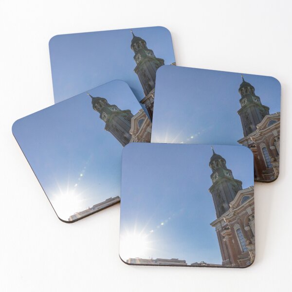 Item preview, Sunset at St. Michael's Church, Hamburg designed and sold by jrtwynam.
