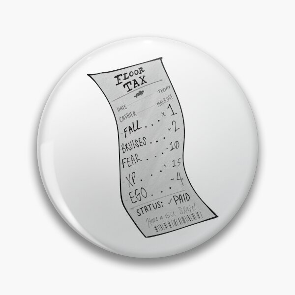 Item preview, floor tax receipt  designed and sold by mal-the-toon.