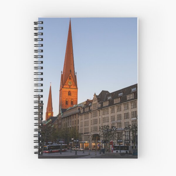 Item preview, Sunset Over St. Peter's Church in Hamburg, Germany designed and sold by jrtwynam.