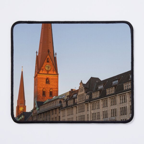 Item preview, Sunset Over St. Peter's Church in Hamburg, Germany designed and sold by jrtwynam.