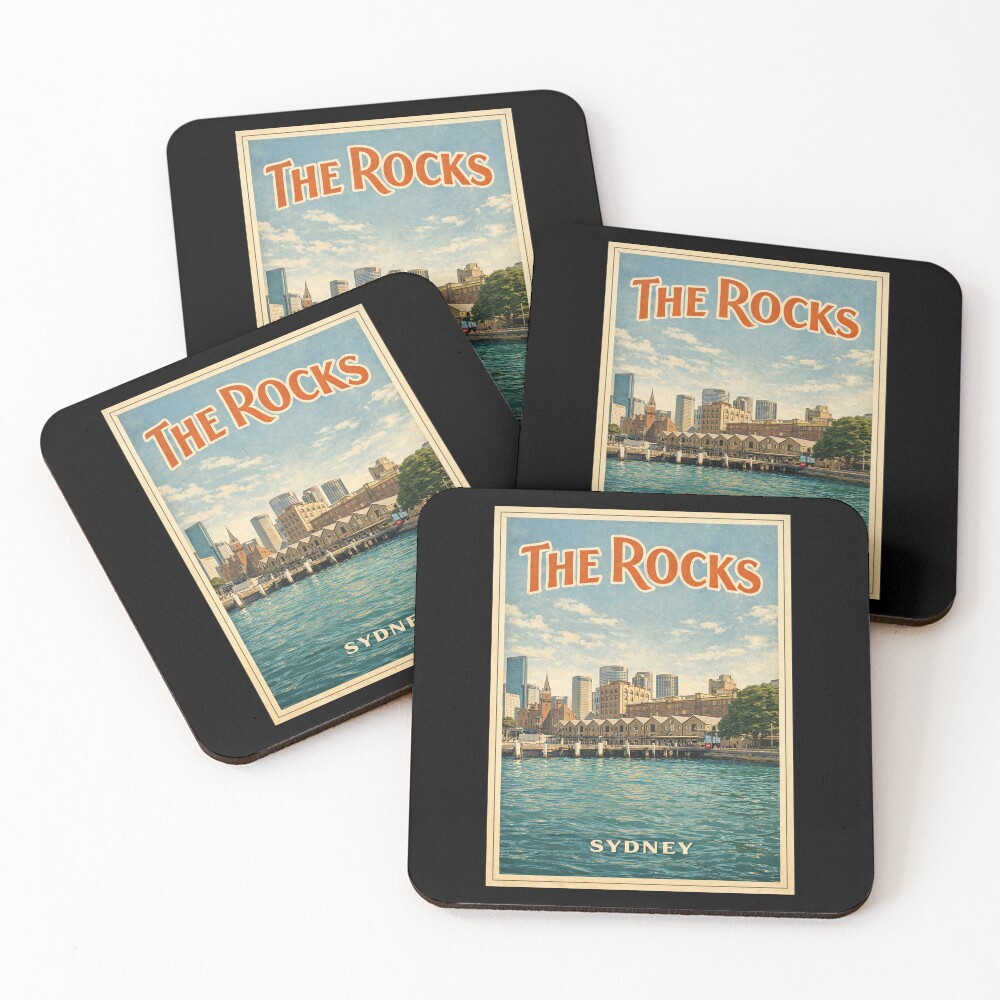 Item preview, Coasters (Set of 4) designed and sold by BoKev.
