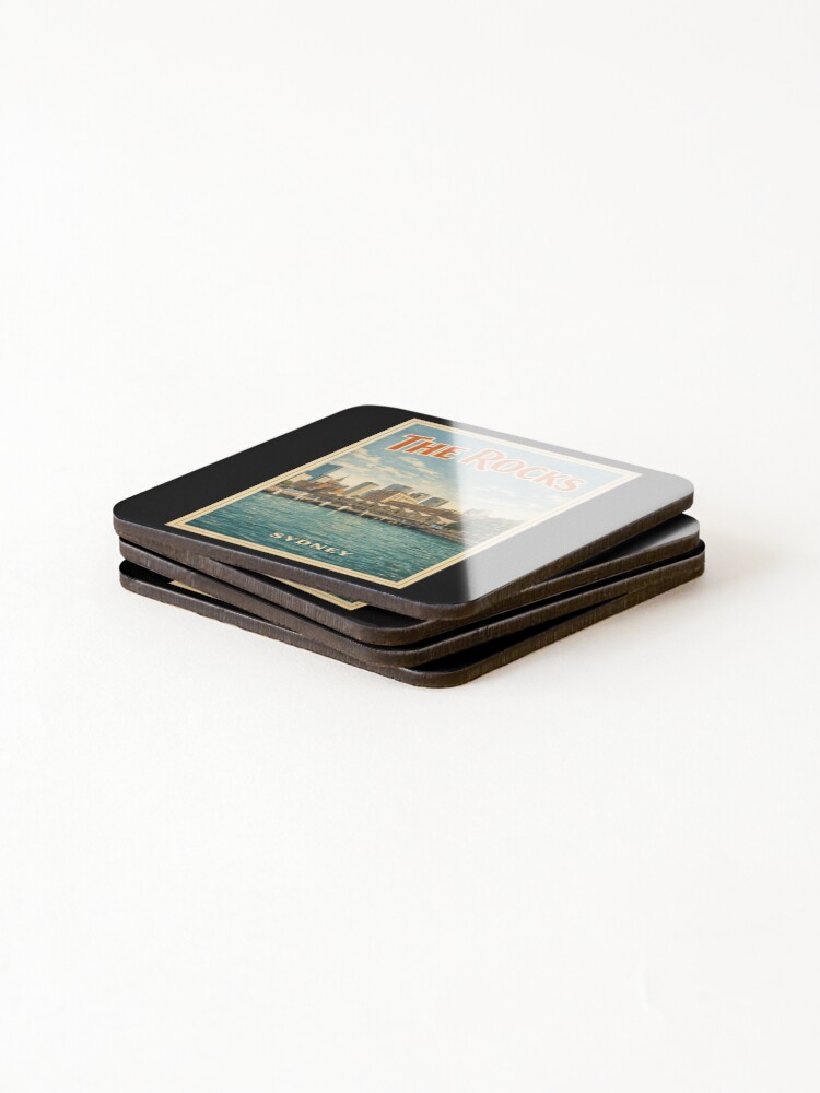Thumbnail 4 of 5, Coasters (Set of 4), The Rocks designed and sold by BoKev.