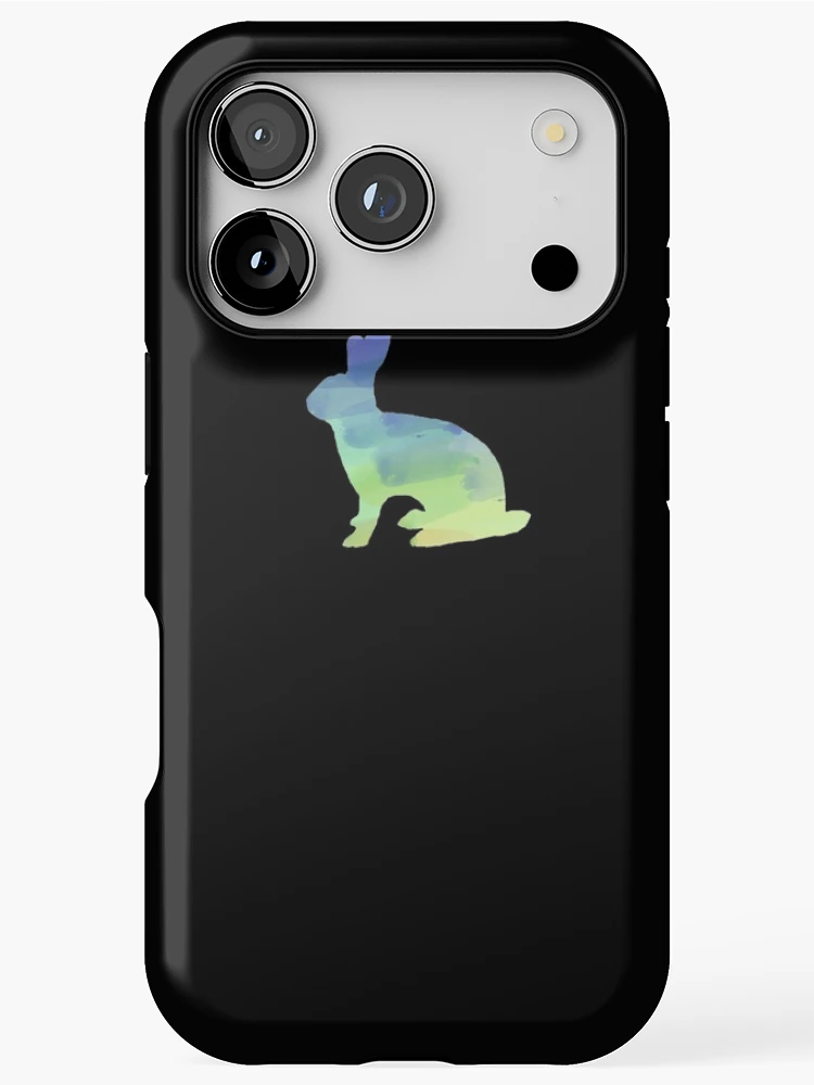 Thumbnail 1 of 4, iPhone Case, Water Color Rabbit Thrianta RabbitsWatercolor Pet Rabbit designed and sold by shoppzee.