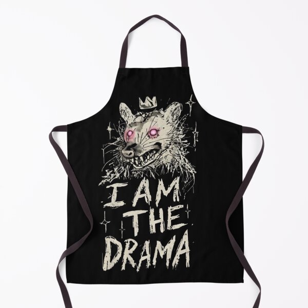 Artikelvorschau, Ich bin das Drama Opossum-Shirt Schwarz-Weiß-Druck entworfen und verkauft von HealingEraInk.