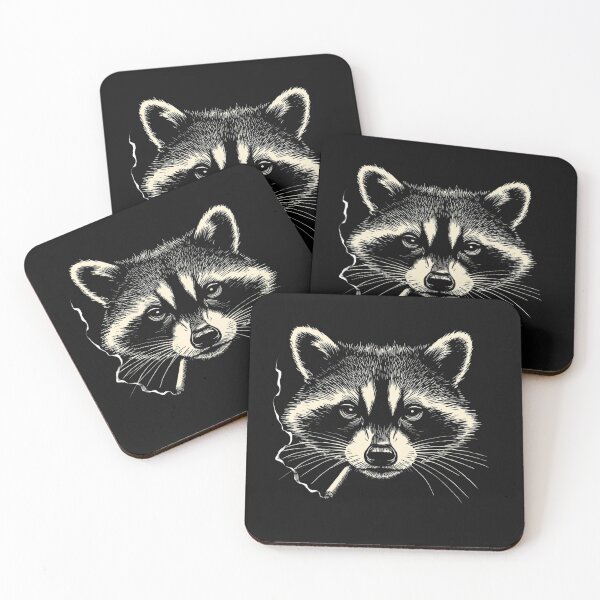 Item preview, RACCOON SMOKING designed and sold by BKDIGITALSHOP.
