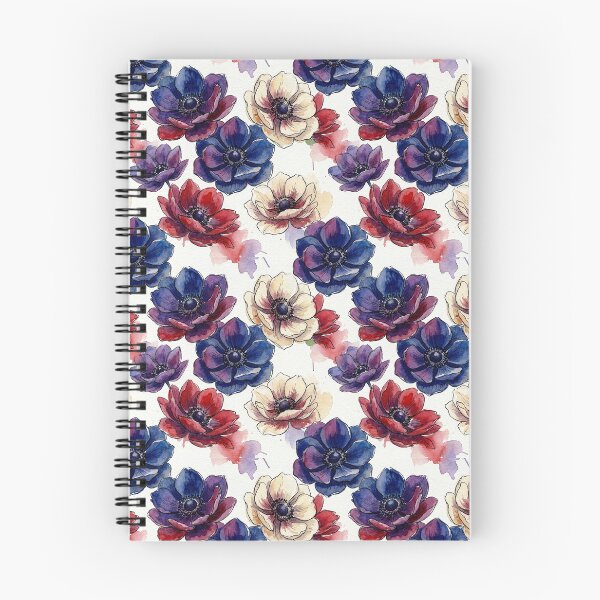 Item preview, Artistic Watercolor Anemone Flower - Botanical Floral Illustration designed and sold by OddlySticky.