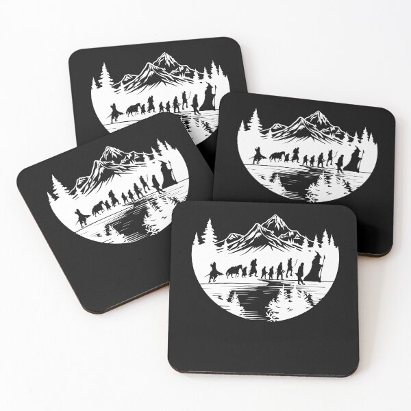 Item preview, Fellowship, misty mountains designed and sold by BlueprintBold.