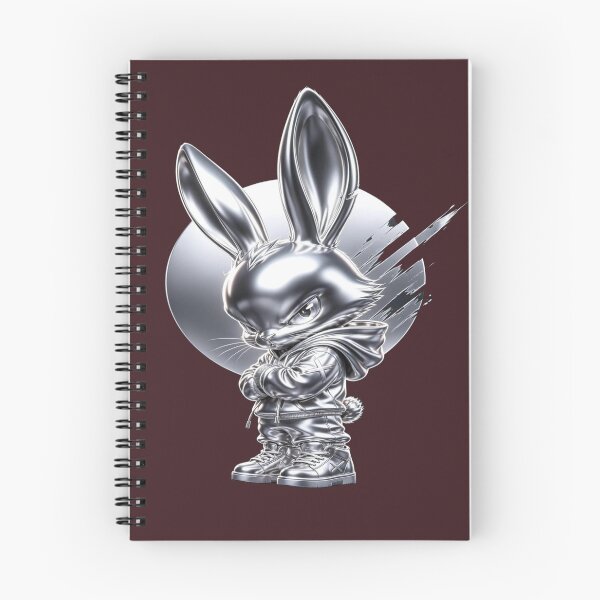 Item preview, The Coolest Rabbit on the Street - Streetwear Rabbit - 3D Mascot in a Hoodie in front of the Moon designed and sold by RAYBIL.