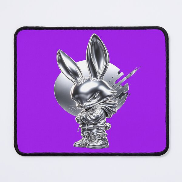 Item preview, The Coolest Rabbit on the Street - Streetwear Rabbit - 3D Mascot in a Hoodie in front of the Moon designed and sold by RAYBIL.