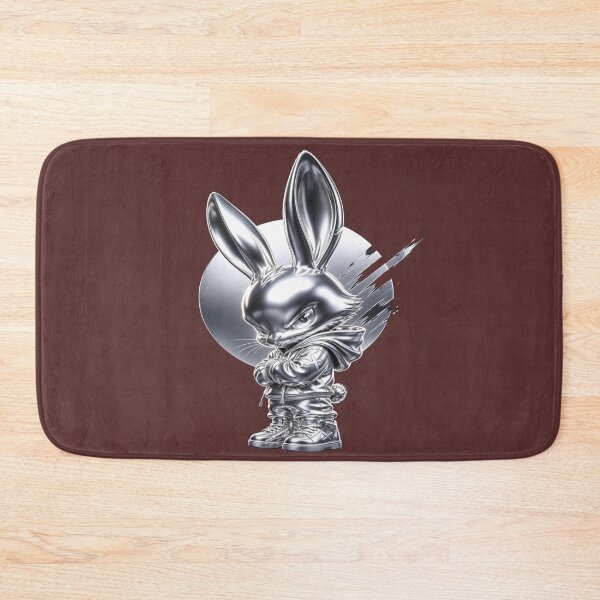 Item preview, The Coolest Rabbit on the Street - Streetwear Rabbit - 3D Mascot in a Hoodie in front of the Moon designed and sold by RAYBIL.