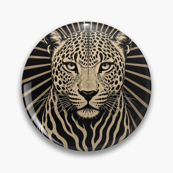 Item preview, Majestic Leopard in Radiant Monochrome designed and sold by Rohan132.