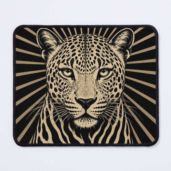 Item preview, Majestic Leopard in Radiant Monochrome designed and sold by Rohan132.