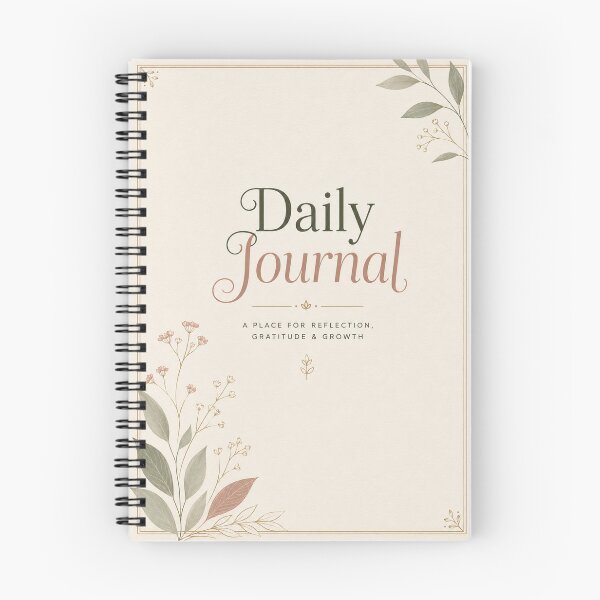 Item preview, Daily Journal designed and sold by WardrobeFlow.
