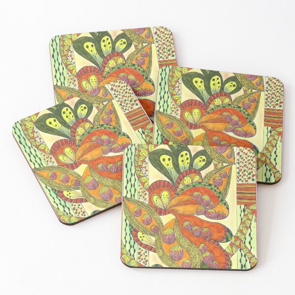 Item preview, Peapod Foliage designed and sold by Color Splash Creations.