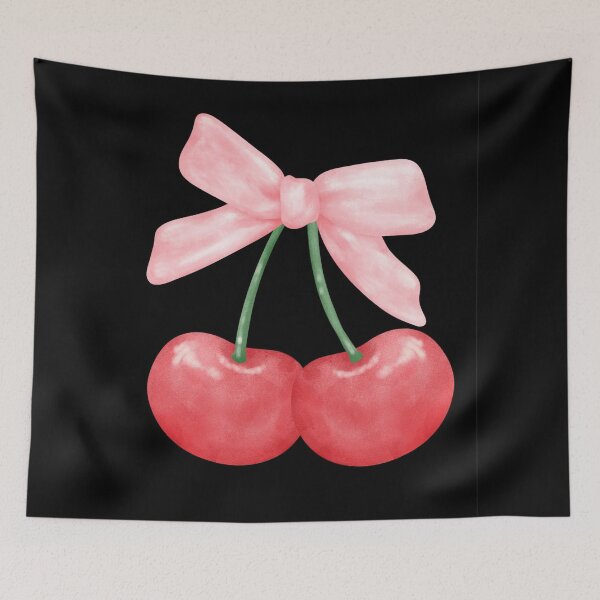 Item preview, Cherry Sweet – Cute Retro Pastel Cherries Illustration 3 designed and sold by SDKENERGY.
