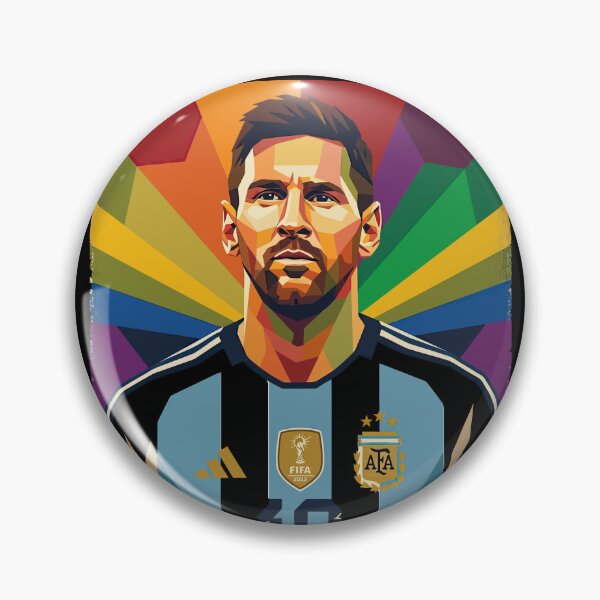 Item preview, Lionel Messi La Pulga GOAT Football Legend Fan Art designed and sold by PrincessLavinia.