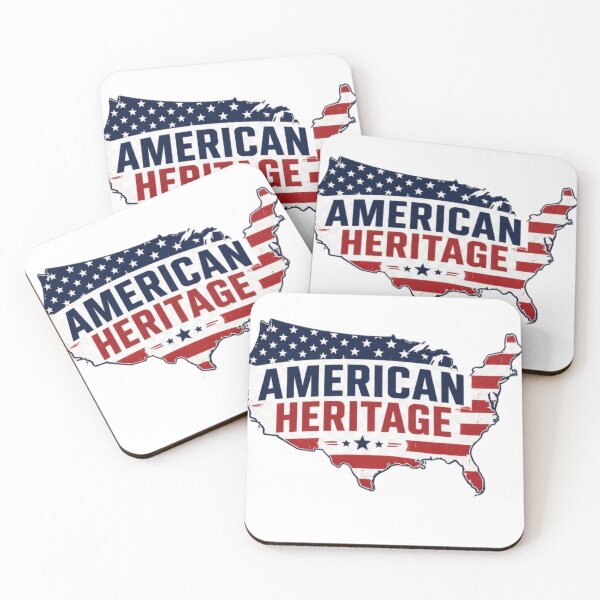 Item preview, American Heritage | USA Map Patriotic Design designed and sold by Aisha Creates.