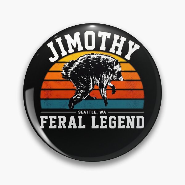 Aperçu de l'œuvre L'équipe Jimothy Raccoon, le drôle de Jimothy Raccoon, légende sauvage de Seattle créée et vendue par gear-posters.