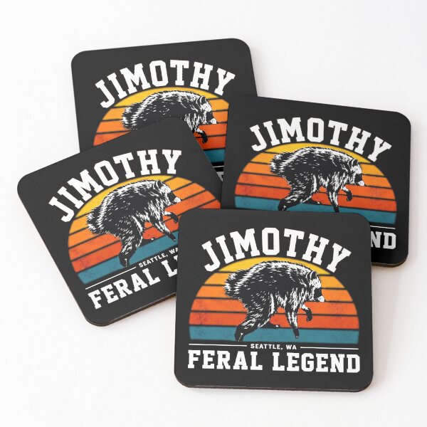 Item preview, Team Jimothy Raccoon Funny Jimothy Raccoon Seattle Feral Legend designed and sold by gear-posters.