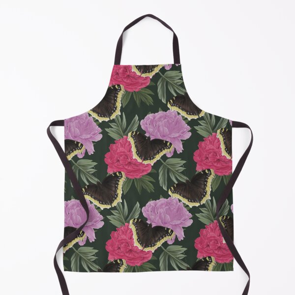 Item preview, Pink Peony and Butterfly Garden Pattern designed and sold by shorerose.