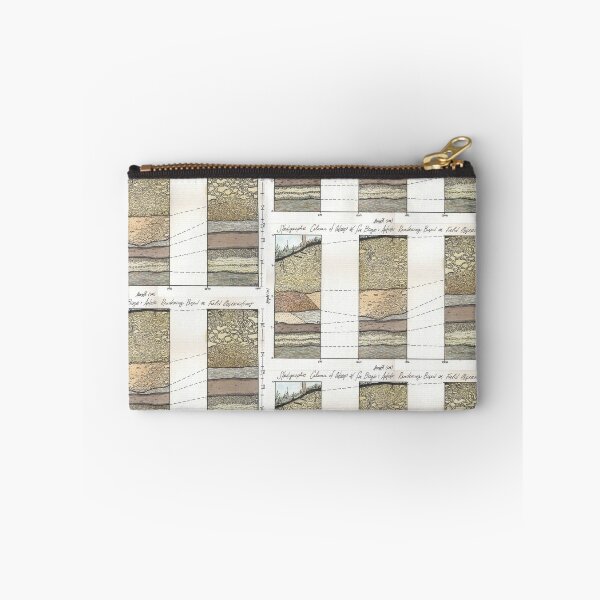 Item preview, Geology Watercolor: Correlated Stratigraphic Columns  designed and sold by GeoSplore.