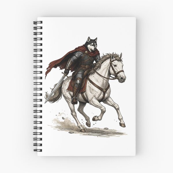 Item preview, The Last Wolf Knight designed and sold by Mangurrian Shop.