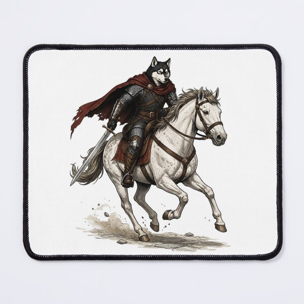 Item preview, The Last Wolf Knight designed and sold by Mangurrian Shop.