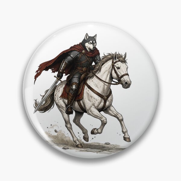 Item preview, The Last Wolf Knight designed and sold by Mangurrian Shop.