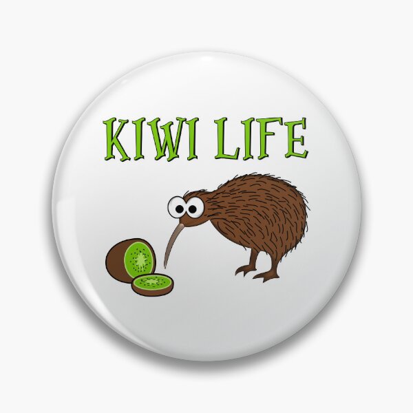 Item preview, Kiwi Life (on White) designed and sold by PawsitiveMum3.