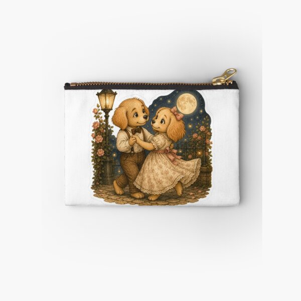 Item preview, Puppies Dancing Under Moonlight designed and sold by Snurly.
