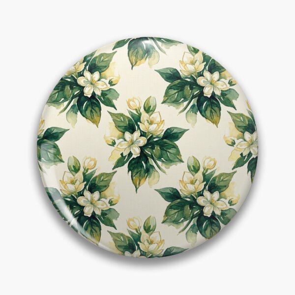Item preview, Arabian Jasmine Artistic Floral Illustration - White Sambac Jasmine designed and sold by OddlySticky.