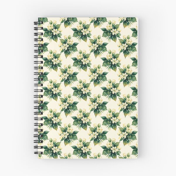 Item preview, Arabian Jasmine Artistic Floral Illustration - White Sambac Jasmine designed and sold by OddlySticky.