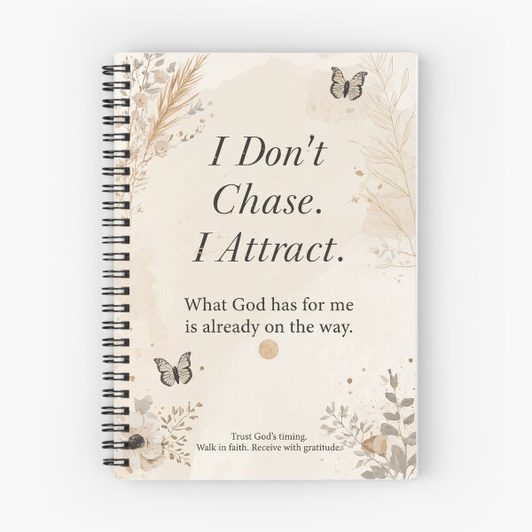 Item preview, I Don't Chase, I Attract Design designed and sold by Fresh Starts.