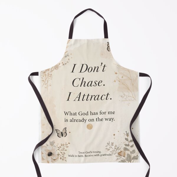 Item preview, I Don't Chase, I Attract Design designed and sold by Fresh Starts.