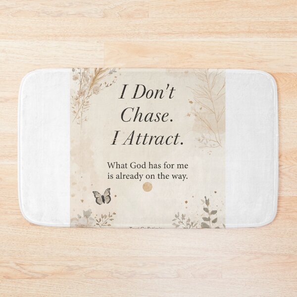 Item preview, I Don't Chase, I Attract Design designed and sold by Fresh Starts.