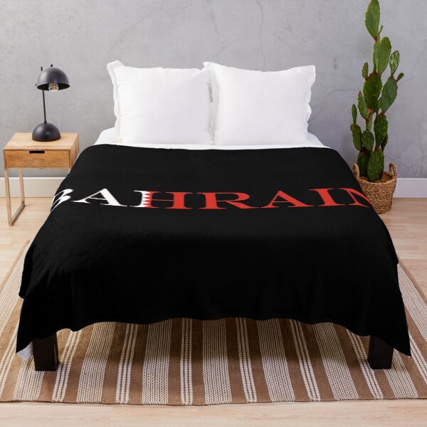 Item preview, Bahrain Country Name Typography Flag | Bahraini Text Inside Flag designed and sold by NTGUILTY.