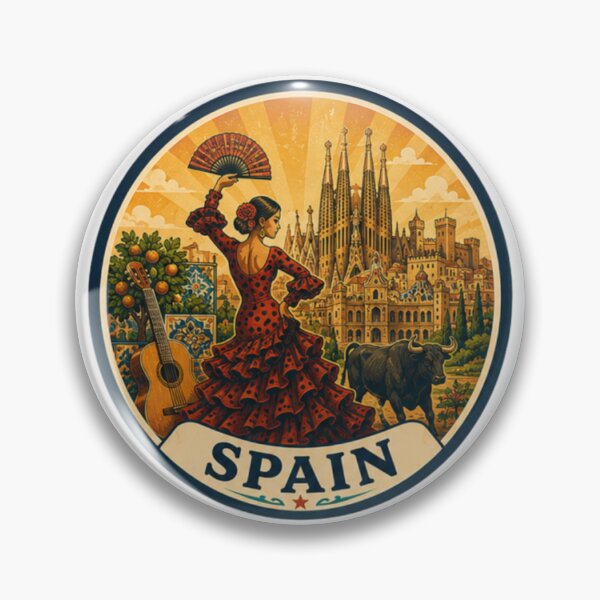 Item preview, España designed and sold by JonysCreativeDesigns.