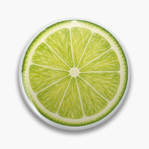 Item preview, Vintage Watercolor Lime Slice | Botanical Citrus Illustration designed and sold by Ethereal-Rain.