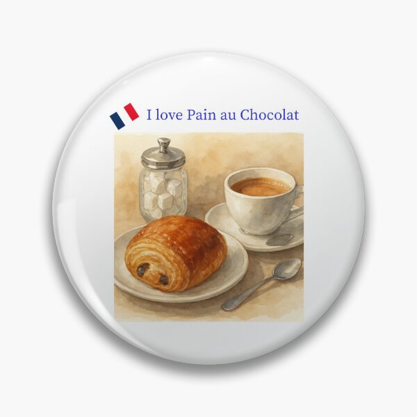 Aperçu de l'œuvre Pain au chocolat français créée et vendue par Caris Clothing.