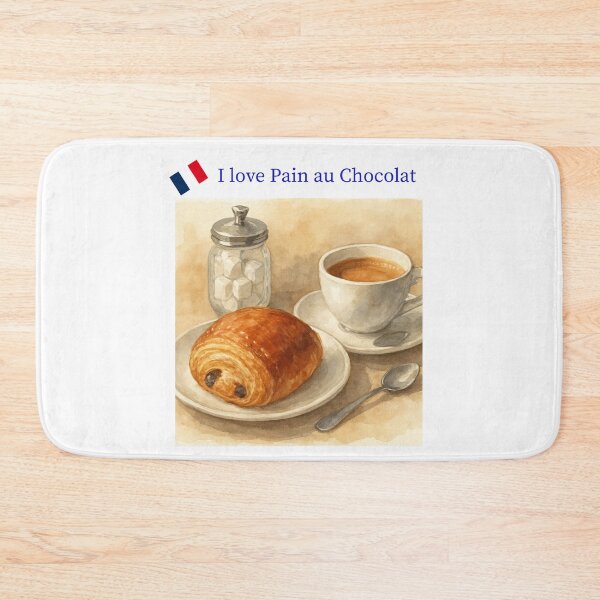 Aperçu de l'œuvre Pain au chocolat français créée et vendue par Caris Clothing.