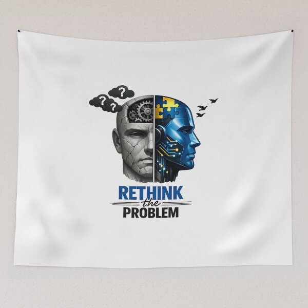 Item preview, Rethink the Problem, Rewire Your Mind designed and sold by Dresut.