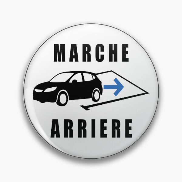 Item preview, Reverse Gear - Vintage Automotive Safety Sign designed and sold by Panneaux et signalisations - NPOITEVIN.
