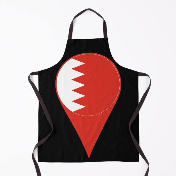 Item preview, Bahrain Flag Location Pin Map Marker | Bahraini Destination GPS Icon designed and sold by NTGUILTY.