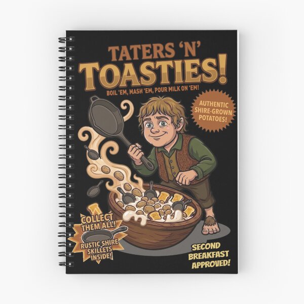 Item preview, Taters 'N' Toasties! | Samwise Gamgee Shire Cereal Parody | Funny Fantasy Mashup designed and sold by VoglR.