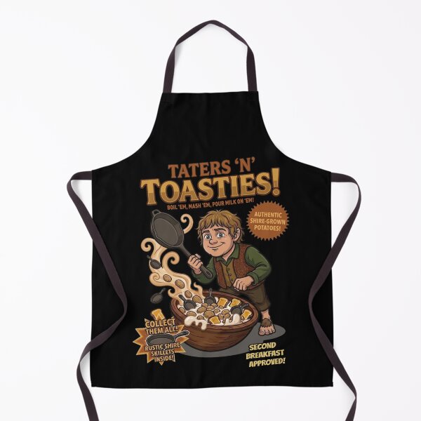Item preview, Taters 'N' Toasties! | Samwise Gamgee Shire Cereal Parody | Funny Fantasy Mashup designed and sold by VoglR.