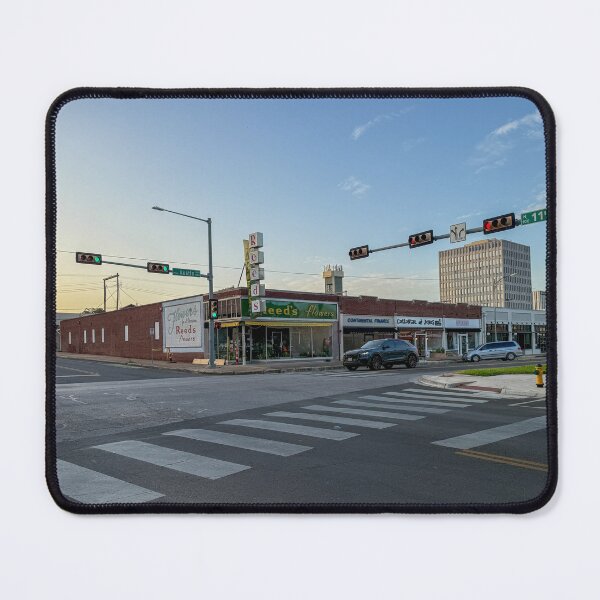 Item preview, Intersection at Sunset - Waco, Texas designed and sold by offdutyplaces.