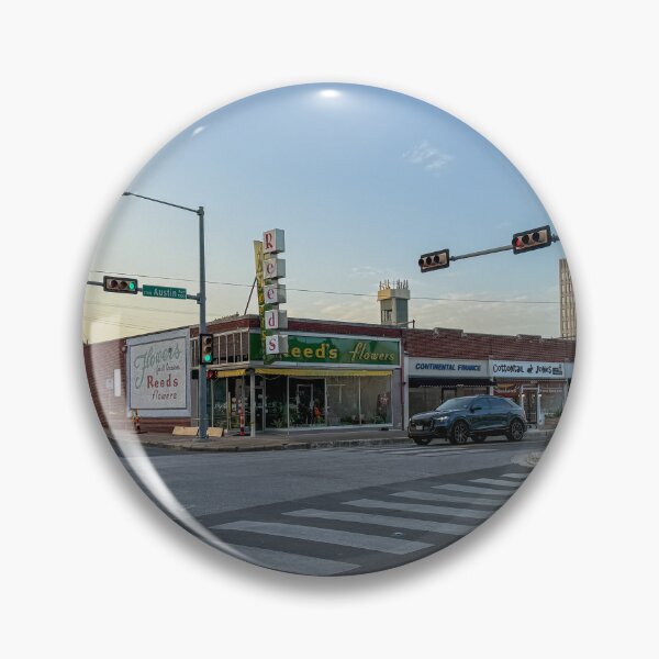 Item preview, Intersection at Sunset - Waco, Texas designed and sold by offdutyplaces.