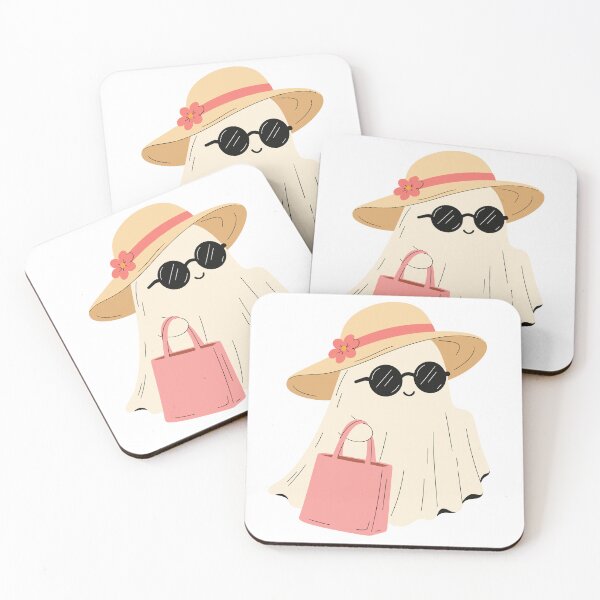 Item preview, Vacation Ghost with Sun Hat designed and sold by AllaMashycheva.